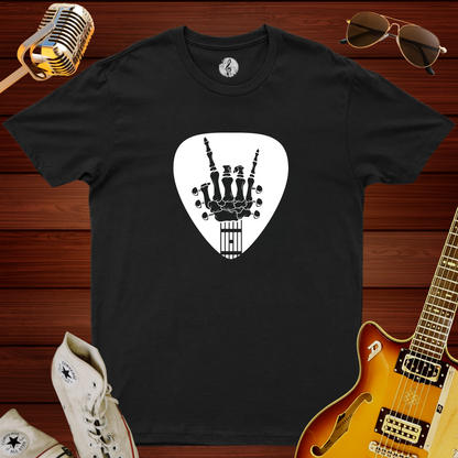 Skeleton Guitar Pick T-Shirt