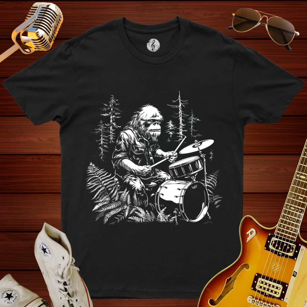 Gorilla Drummer T-Shirt