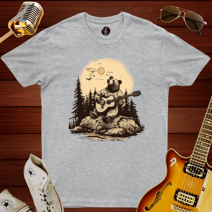 Bear Playing Guitar T-Shirt