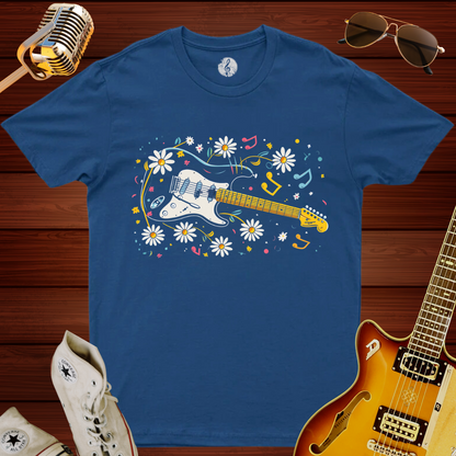 Electric Guitar Daisy T-Shirt