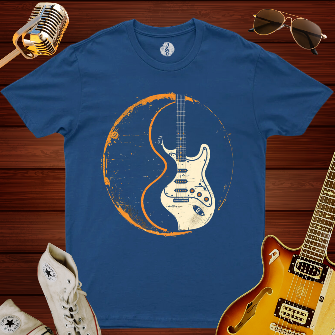 Ying Yang Guitar T-Shirt