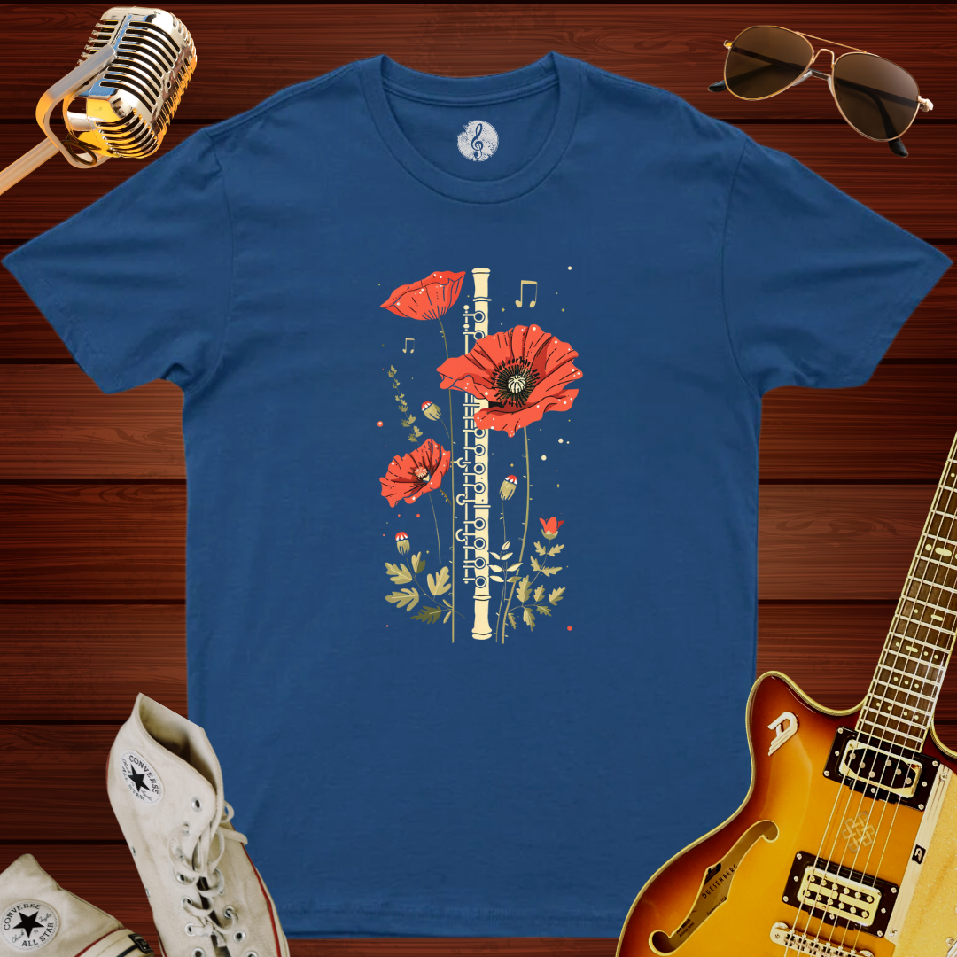 Flute Poppy T-Shirt