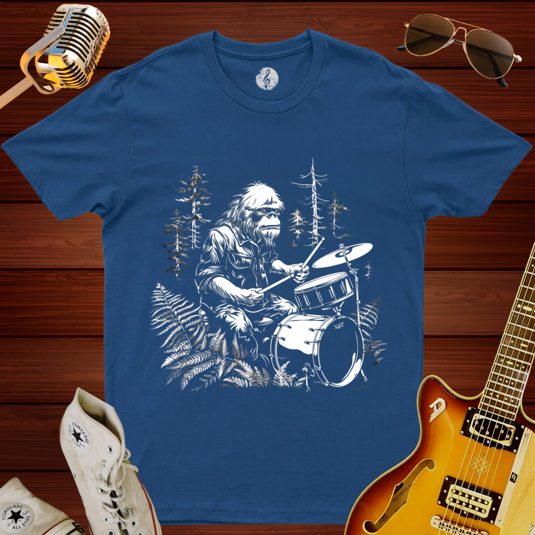 Gorilla Drummer T-Shirt