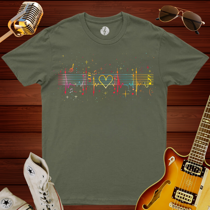 Heartbeat Note T-Shirt