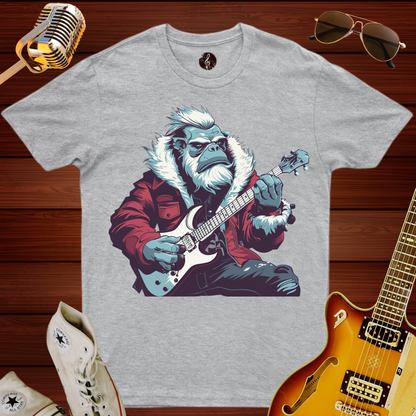 Bigfoot Playing Guitar T-Shirt