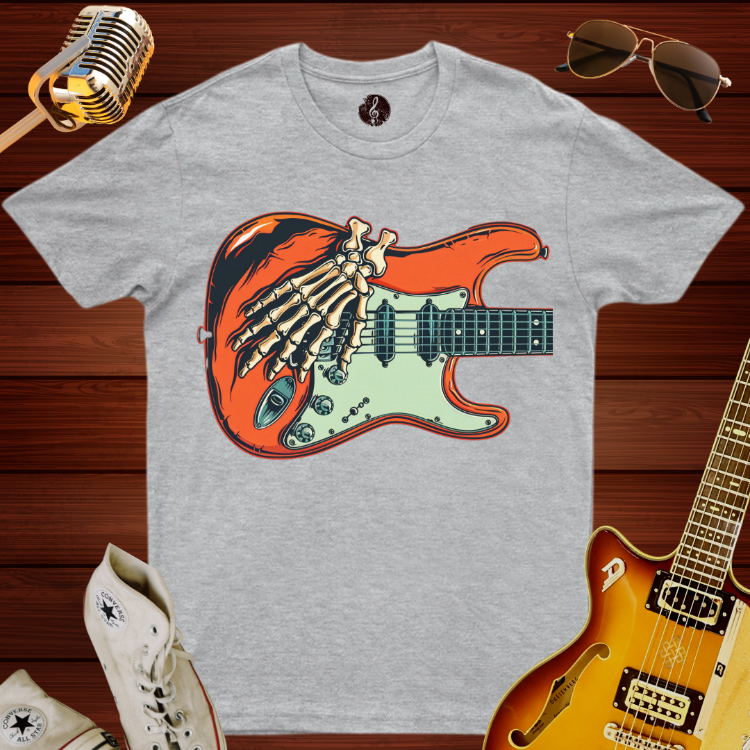 Rocker Skeleton Hand T-Shirt