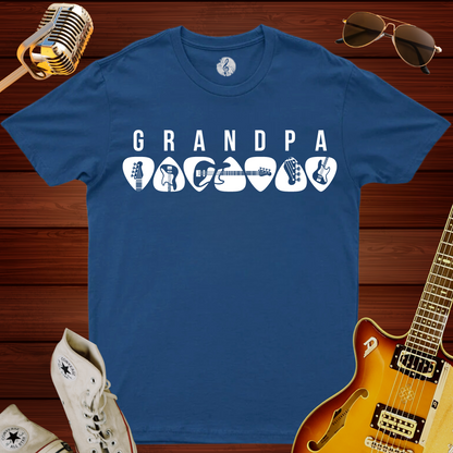 Bass Guitar Grandpa T-Shirt