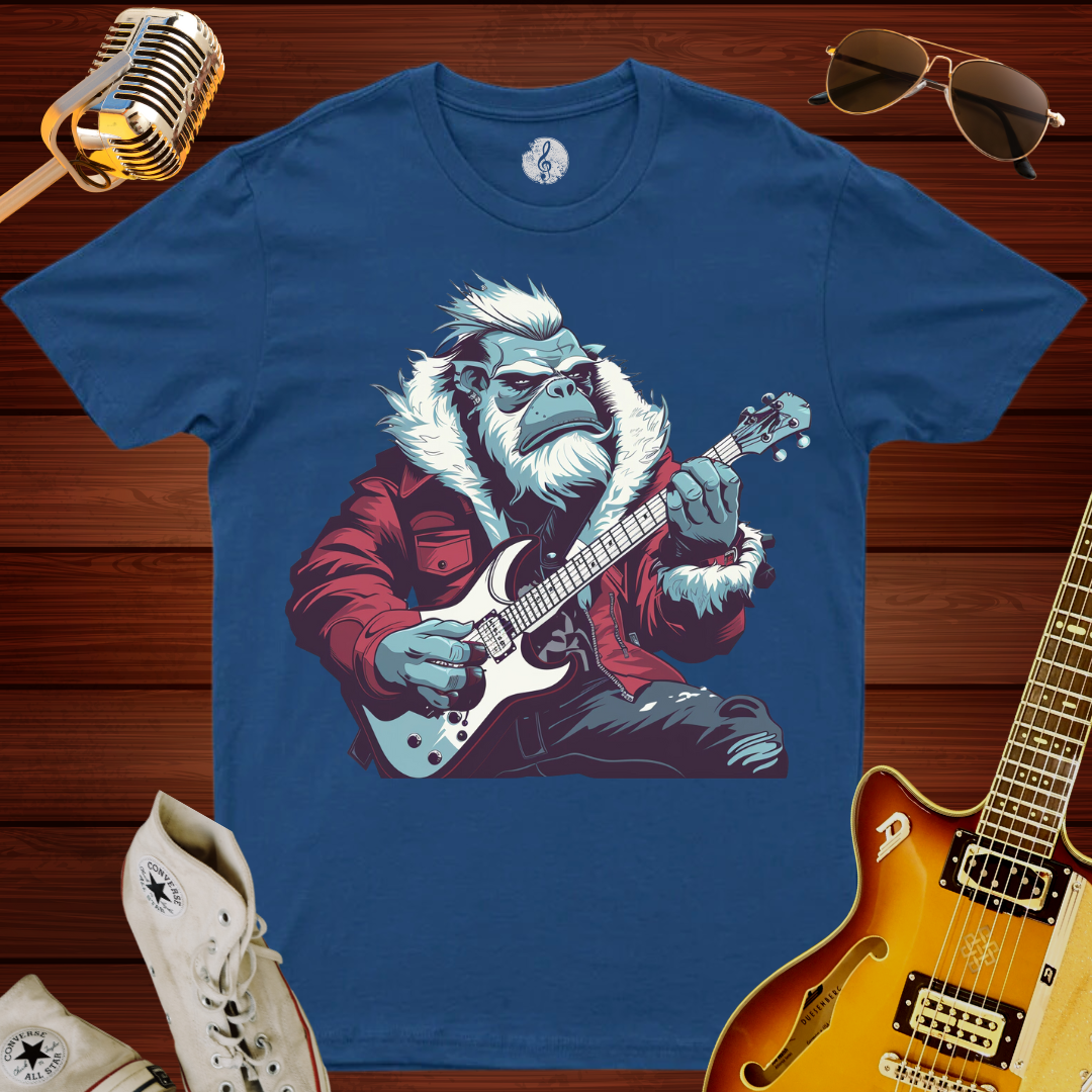 Bigfoot Playing Guitar T-Shirt