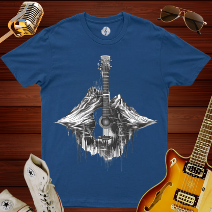 Mountain Melting Guitar T-Shirt