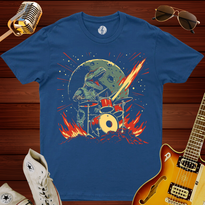 Asteroid T-rex T-Shirt