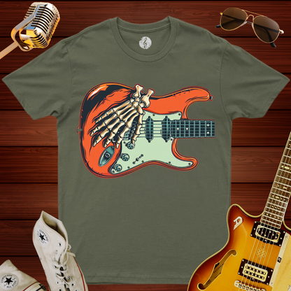 Rocker Skeleton Hand T-Shirt