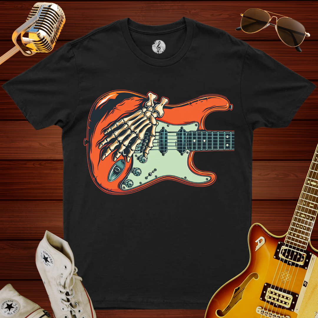 Rocker Skeleton Hand T-Shirt