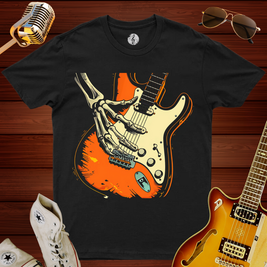 Metal Skeleton Hand T-Shirt