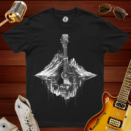 Mountain Melting Guitar T-Shirt