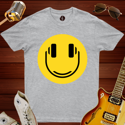 Smiley Headphone T-Shirt