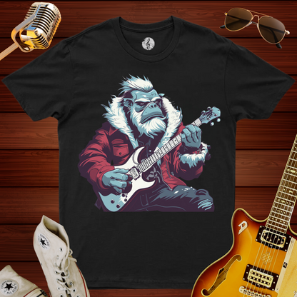 Bigfoot Playing Guitar T-Shirt