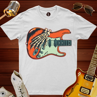 Rocker Skeleton Hand T-Shirt