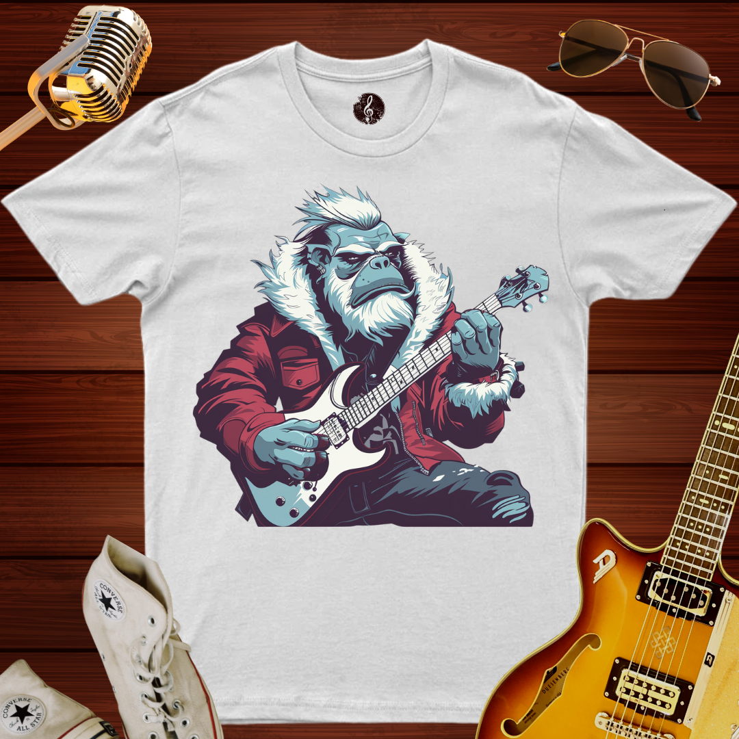 Bigfoot Playing Guitar T-Shirt